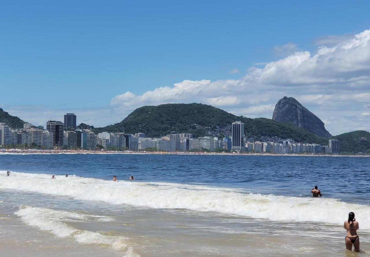 Estudio Em Cobertura Na Praia De Copa-Posto 6 Rio de Janeiro Exterior photo