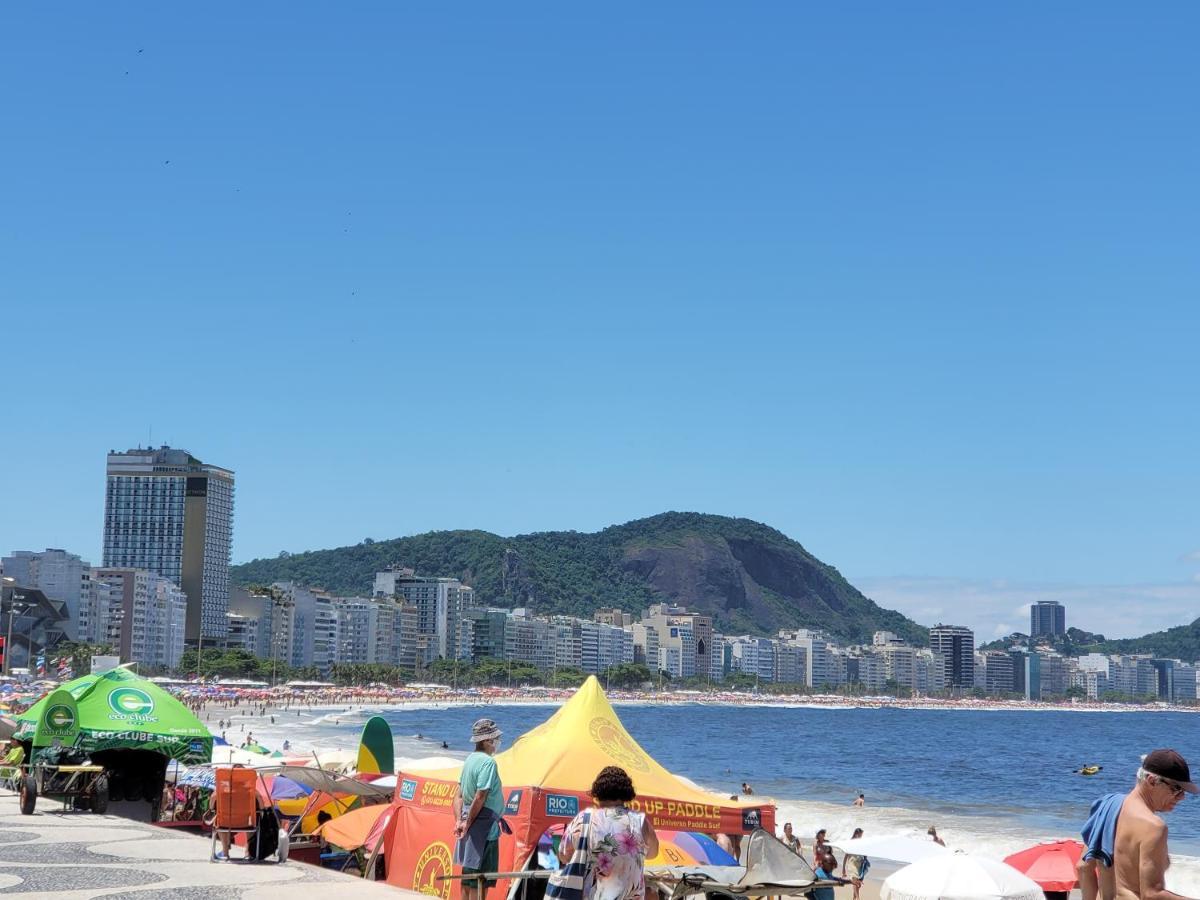 Estudio Em Cobertura Na Praia De Copa-Posto 6 Rio de Janeiro Exterior photo